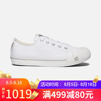 KEEN科恩女鞋休闲鞋板鞋小白鞋时尚运动系带鞋1021537 WHITE 5.5