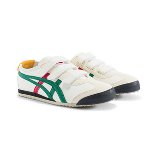 Onitsuka Tiger鬼塚虎复古撞色中童鞋 MEXICO 66 BAJAPS 1184A055 米黄色 32.5