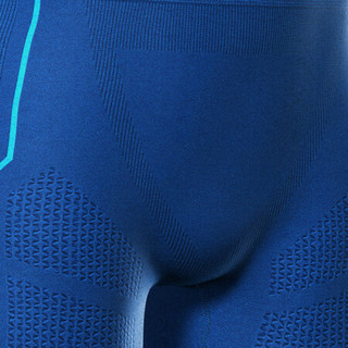 LP 男子紧身压缩长裤 健身跑步户外运动 轻薄透气ARM2901Z 深蓝 M