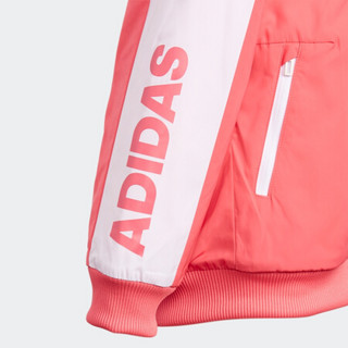 阿迪达斯官网adidas LK BOA REV JK小童装训练运动梭织夹克外套EH4026 白 116CM