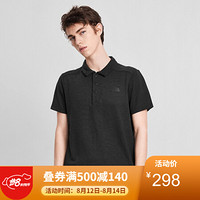 【经典款】TheNorthFace北面短袖POLO男户外吸湿排汗上新|4NGL JK3/黑色 XL