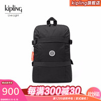 凯普林 kipling男女大容量电脑背包多功能时尚书包旅行包双肩包|TAMIKO KKBBA18 军旅黑