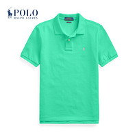 Ralph Lauren/拉夫劳伦男童 2020年春季棉质网布Polo衫33346 300-绿色 M