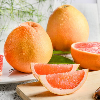 南非西柚 超大果进口红肉柚子 新鲜水果 2个装单果300-350g