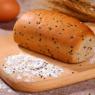 【饱腹代餐】 全麦面包代餐粗粮杂粮早餐健身黑麦面包 全麦面包15个 约1.5斤