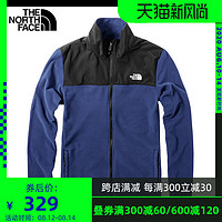 TheNorthFace北面秋冬季抓绒衣男户外运动摇粒绒内胆加厚外套3VTA