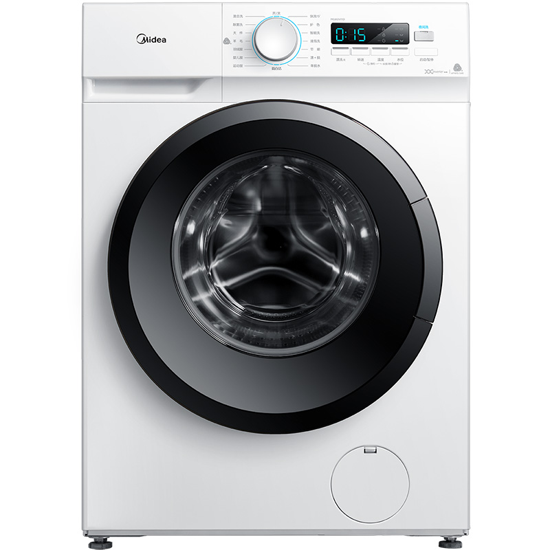 Midea 美的 MG80V11D 滚筒洗衣机 8kg 白色