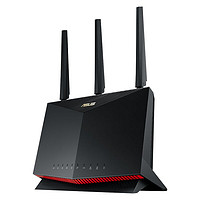 ASUS 华硕 RT-AX86U 双频5700M 千兆家用无线路由器 WiFi 6 单个装 黑色