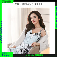 维密杨幂同款 家居外穿缎面冰丝吊带V领长款睡裙 SK 11171938