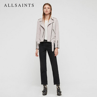 ALLSAINTS女士Balfern机车夹克 春夏帅气休闲皮衣WL043N