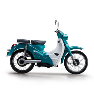 商品宗申森蓝 b1-2舒适版 男女款新能源复古电动摩托车