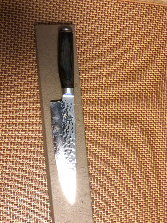 真的是一把好刀，今天拿来试试，确实锋利无