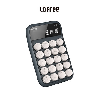 LOFREE 洛斐 笔记本外接无线蓝牙糖豆圆点青轴机械数字小键盘计算器