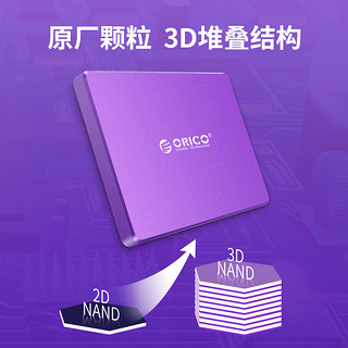 Orico奥睿科 速龙系列 120G固态硬盘非256G 2.5寸SSD笔记本台式机sata3接口电脑硬盘固态2.5英寸SATA固态硬盘