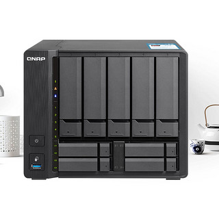 QNAP 威联通 TS-963N 9盘位NAS（GX-420MC、4GB、6TB*1硬盘）