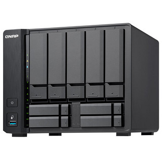 QNAP 威联通 TS-963N 9盘位NAS（GX-420MC、4GB、8TB*1硬盘）