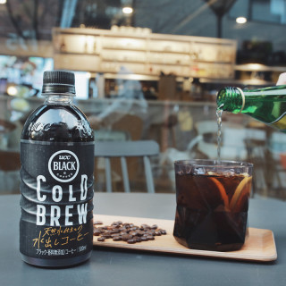 ucc悠诗诗无糖冷萃黑咖啡饮料500ml6瓶