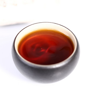 老同志 海湾茶业 普洱茶 熟茶 2019年 香聚二十年纪念茶 357克/饼