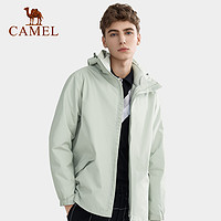 CAMEL 骆驼 户外冲锋衣男女防水外套塔丝隆外壳三合一可拆卸两件套登山服