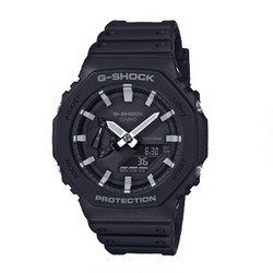 CASIO 卡西欧 G-SHOCK系列 GA-2100-1ADR 双显石英表