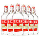 京东PLUS会员：永丰 北京二锅头 小方瓶红标42度 500ml*6瓶