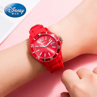 迪士尼（Disney）手表男初中学生时尚潮流日历防水石英男女表韩版青少年手表  MK-11309R