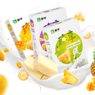商品蒙牛 臻享再制干酪盒 奶酪块 休闲小食 代餐零食 芒果味180g(60g*