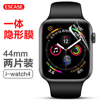 ESCASE Apple Watch4贴膜iwatch4水凝膜 苹果手表4代/iwatch4保护膜 透明 44mm