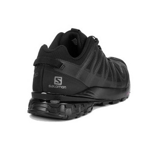 萨洛蒙（Salomon）男款户外防水透气减震防护登山徒步鞋 XA PRO 3D v8 GTX M 黑色 409889 UK8(42)