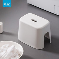 茶花 CHAHUA小凳子塑料板凳家用儿童凳加厚防滑胶凳脚踏宝宝矮凳洗澡浴室 普乐凳