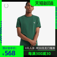 FRED PERRY男士短袖T恤2020夏装新款英伦棉质休闲logo上衣M3519