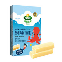 爱氏晨曦 儿童奶酪再制芝士干酪条 高钙休闲零食 原味108g/6支装 丹麦进口