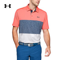 安德玛官方UA Playoff 2.0男子运动Polo衫Under Armour1327037 红色421 XL