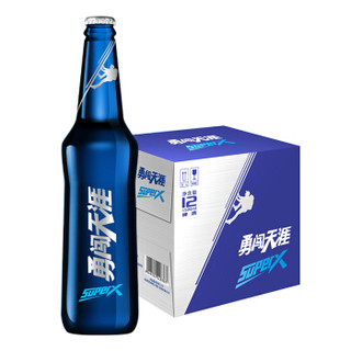  BEER/雪花 SNOWBEER 勇闯天涯系列 啤酒  500ml*12瓶 瓶装 500ml