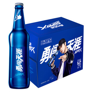  BEER/雪花 SNOWBEER 勇闯天涯系列 啤酒  500ml*12瓶 瓶装 500ml