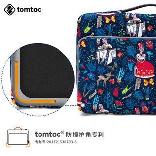 tomtoc苹果电脑包手提13/14/16寸macbookpro小米air15.6保护内胆包 裙裳印花 14寸