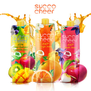 商品兰雀 萨果奇进口100%纯果汁 多口味混合 1l*4瓶