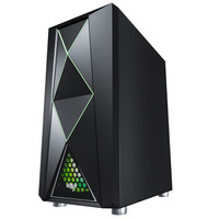 aigo 爱国者 光影X系列 光影 X-Pro RGB E-ATX机箱 半侧透 黑色