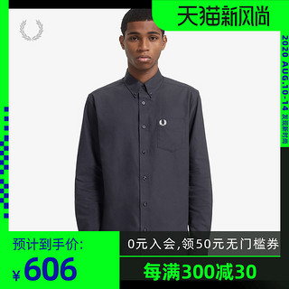 FRED PERRY 佛莱德·派瑞 M8501 男士纯棉长袖衬衫