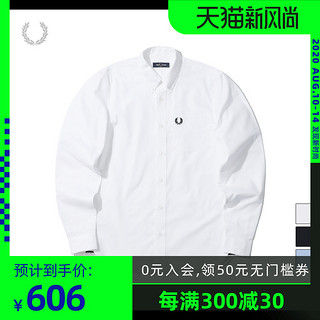 FRED PERRY 佛莱德·派瑞 M8501 男士纯棉长袖衬衫