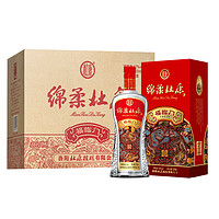 杜康 绵柔 福临门 42%vol 浓香型白酒 500ml*6瓶 整箱装