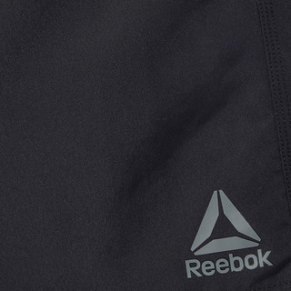 Reebok锐步运动健身男子夏季短裤BW BASIC BOXER训练短裤DU4017 黑色 AS(175/76A)