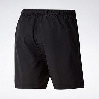 Reebok锐步运动健身男子夏季短裤BW BASIC BOXER训练短裤DU4017 黑色 AS(175/76A)