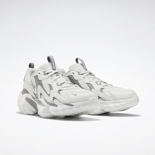 Reebok 锐步 DMX Series 1000 中性休闲运动鞋 FZ5235 白色/烟灰色 36