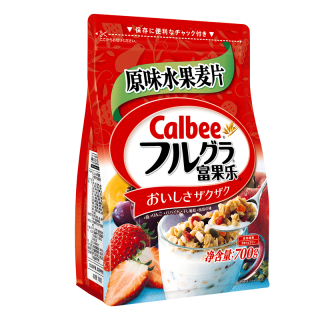 Calbee 卡乐比 原味水果麦片700g*1件+卡乐比 减糖麦片600g*1件+乐事 薯片零食礼盒712g*2件