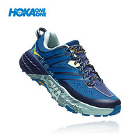 HOKA ONE ONE女飞速羚羊3快羚羊3减震平衡越野跑步鞋耐磨轻便缓冲运动 海蓝/复古蓝 US 5/ 220mm