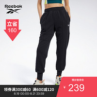 Reebok锐步 运动经典CL ELECTROGEN PANTS女子长裤 FN2969 FK2497_黑色 A/S