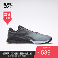 Reebok锐步 运动健身  NANO 9男子低帮训练鞋JQ602 FU9372_灰色/黑色 42