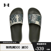 安德玛官方UA Core Remix男女拖鞋Under Armour3023235 绿色300 41