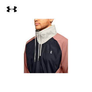 安德玛官方UA Stretch运动拉链夹克男女同款Under Armour1352681 棕色226 男码L/女码XL